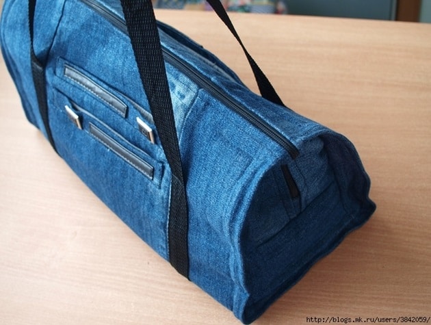 DIY Cool Handbag from Old Jeans