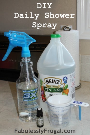 DIY Daily Shower Spray Main