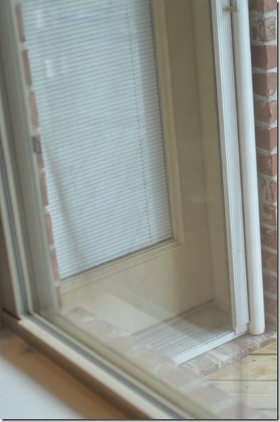 Clean window after using homemade glass cleaner
