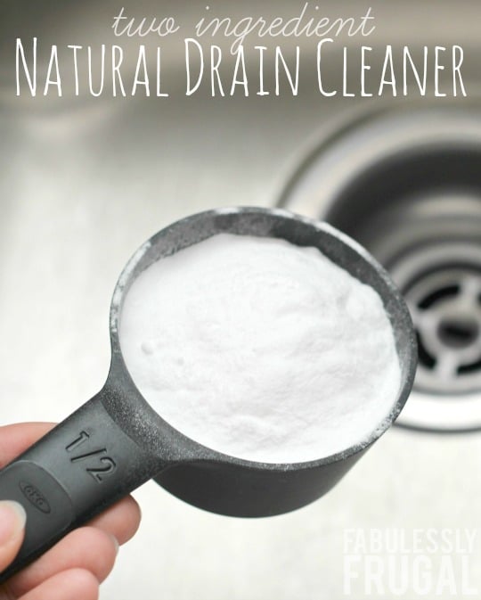 Nautral drain cleaner recipe