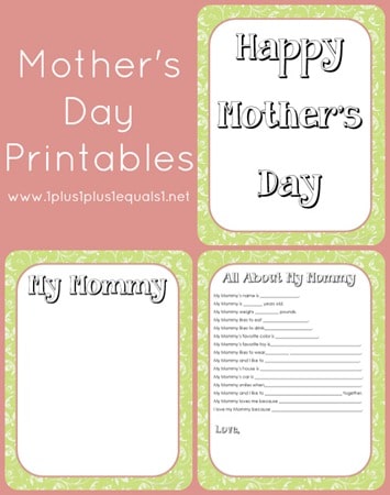 Mother's Day printables