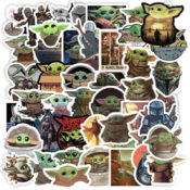GroopDealz: Pre-Order 50-Piece Mandalorian Sticker Set $6.88 (Reg. $12)...