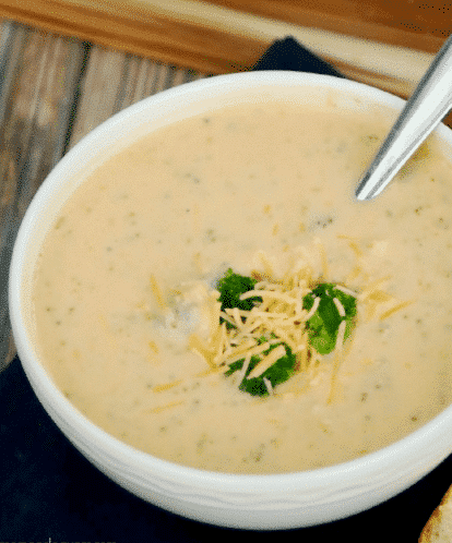 Weight Watchers Broccoli and Cheese Soup