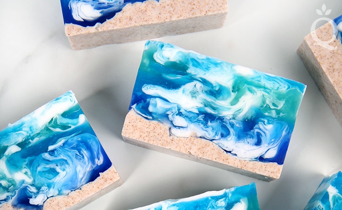 Seascape soap