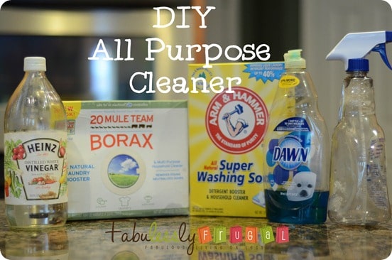 DIY all purpose cleaner recipe