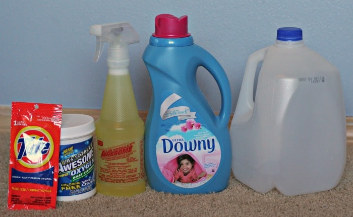 DIY carpet cleaner with fabric softener