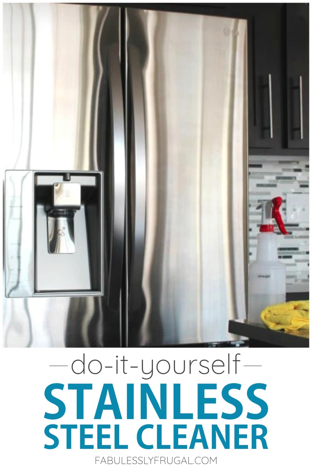 Do-it-yourself stainless steel cleaner recipe