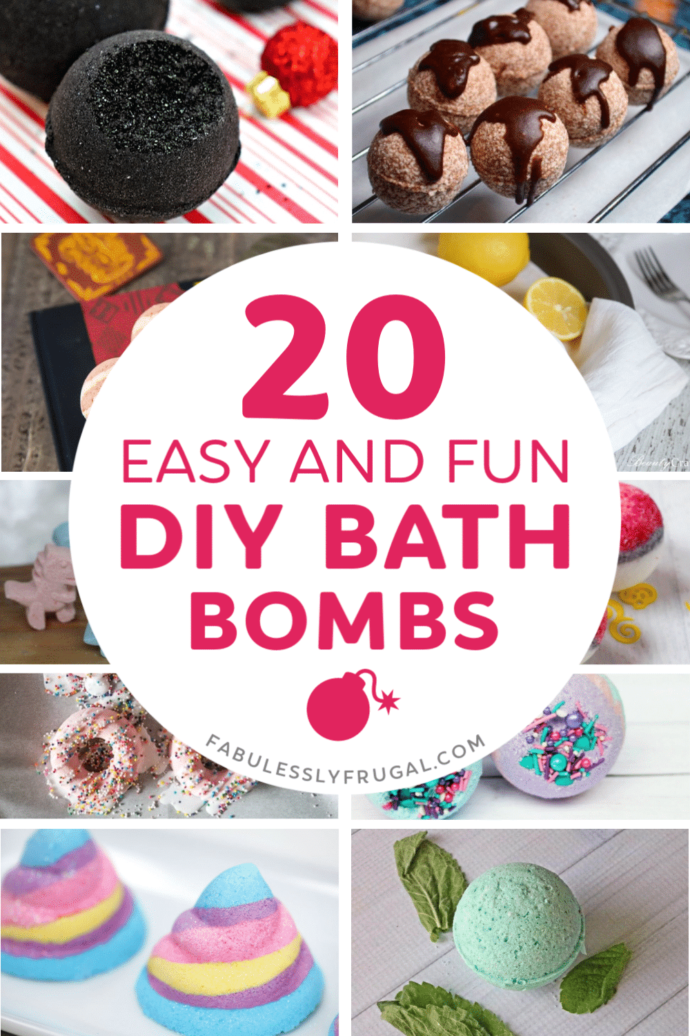 Easy DIY bath bombs
