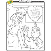Crayola: FREE Mother’s Day Coloring Pages