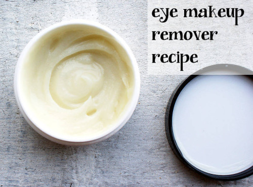 DIY eye makeup remover recipe