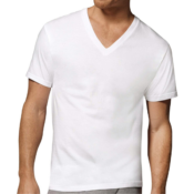 Walmart: 10-Pack Hanes Men’s Comfortsoft V-Neck T-Shirts $21.78 (Reg....