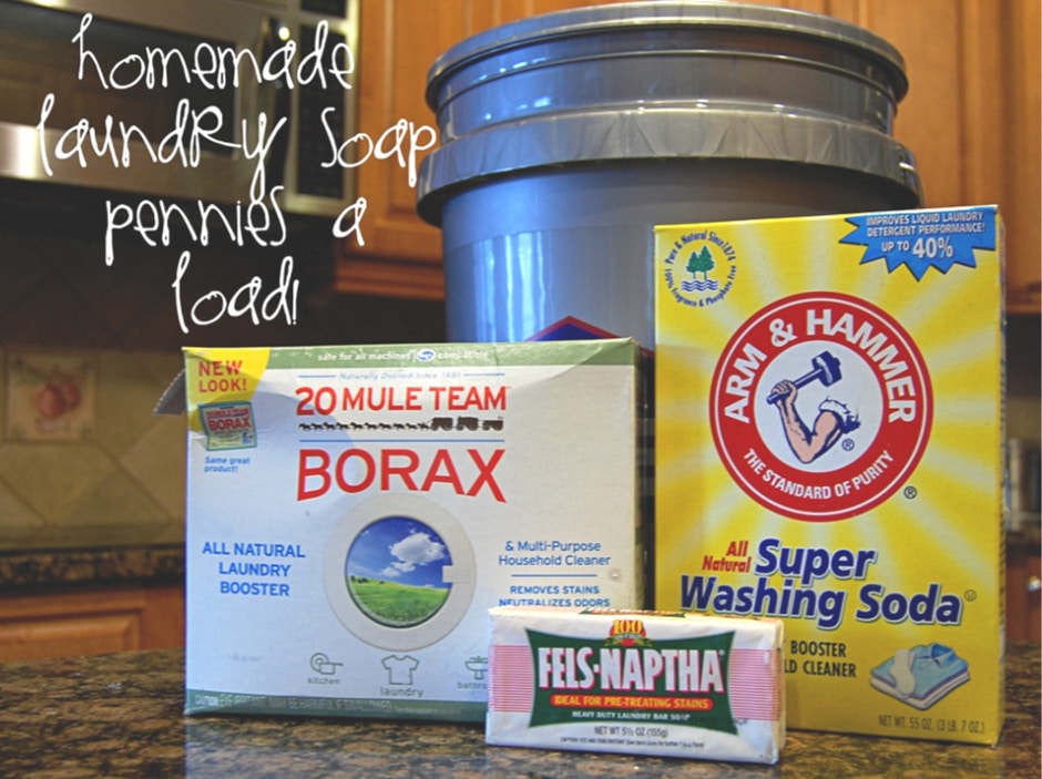 homemade laundry soap for pennies a load