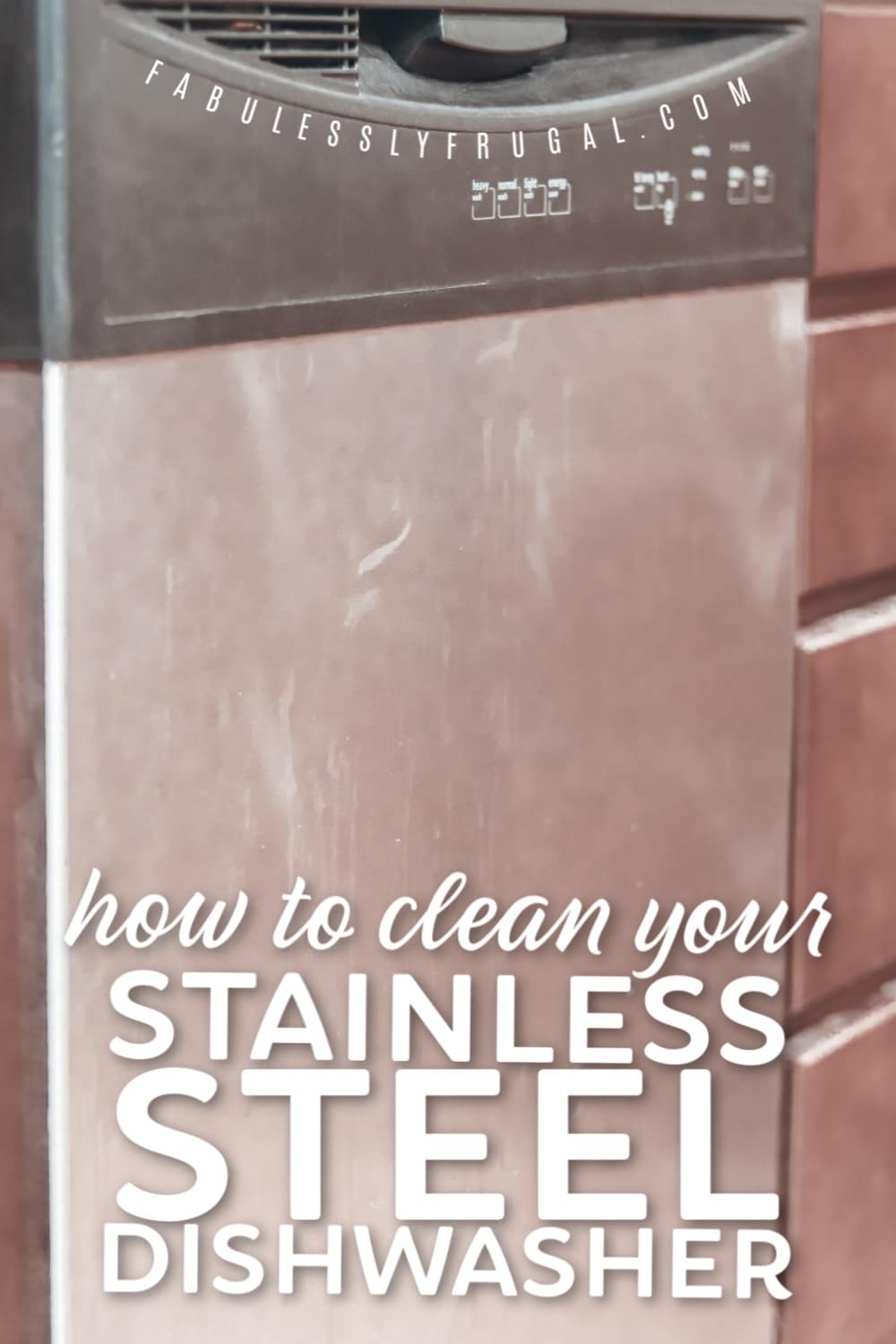 How to clean your stainless steel dishwasher