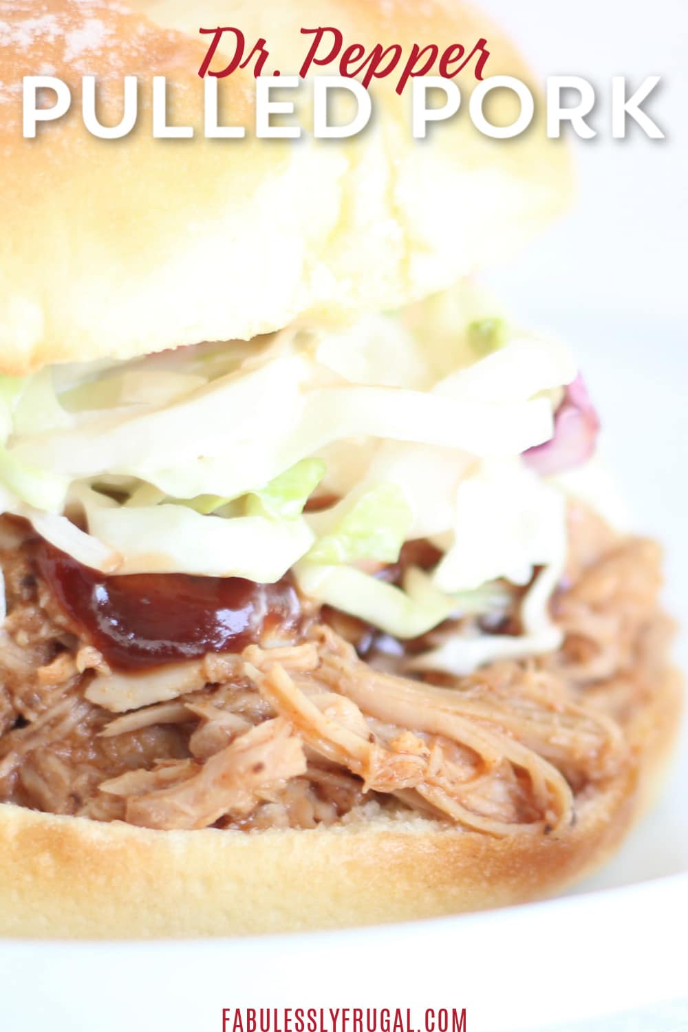 Dr. Pepper Pulled Pork Recipe (Crockpot Meal) - Fabulessly Frugal