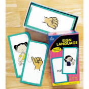 Amazon: 105-Count American Sign Language Flash Cards $6.38 (Reg. $8.99)