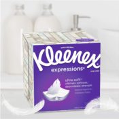 Amazon: 1,170 Count Kleenex Expressions Ultra Soft Facial Tissues (18 Cubes)...
