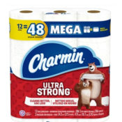 Office Depot: 12 Pack Charmin Ultra Strong 2-Ply Bathroom Tissue Mega Rolls...