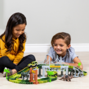 Walmart: 142-Piece Big Robot Dinosaur Figure Racetrack Toy Play Set $22.99...