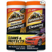 Amazon: 2-Pack Armor All Car Interior Cleaner Protectant Wipes $6.88 (Reg....