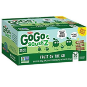 Amazon: 20 Pouches GoGo squeeZ Applesauce on the Go, Apple Apple, 3.2 oz...
