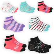 Tanga: 28 Pairs Day of the Week Girls Socks $18.99 (Reg. $29.99) + Free...