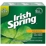 Amazon: 3-Count Irish Spring Deodorant Bar Soap, Original as low as $1.86...