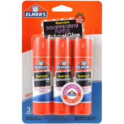 Amazon: 3 PC Elmer’s Disappearing Purple School Glue Sticks Pack $3.19...