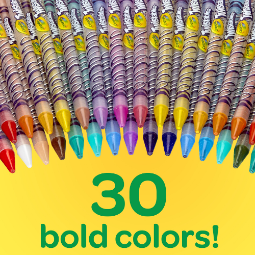 Walmart 30Pack Crayola Twistable Colored Pencils 6.44 (Reg. 8.22