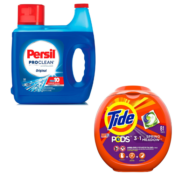 Amazon: $5 Off a $25 Purchase of Tide, Persil & More! 81-Count Tide Pods...