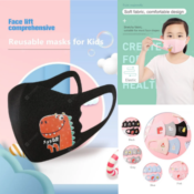 Gearbest: 5 Pack Kids Face Masks with Cartoon Pattern Printing $9.99 (Reg....