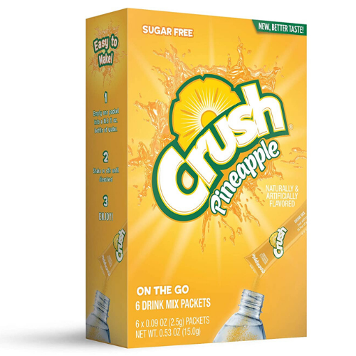 Amazon 72 Sticks Crush Pineapple Drink Mix as low as 13.29 (Reg. 20.