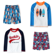 Gymboree: 80% Off Baby/Toddler Boys' Swim Shorts or Rashguards $4.99 (Reg....