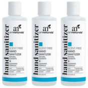 Sam's Club: 3 Count ArtNaturals Unscented Hand Sanitizer, 8 oz. $10.44...