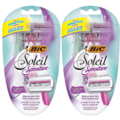 Amazon: 6 BIC Soleil Glow Women's 3-Blade Disposable Razor as low as $8.18...