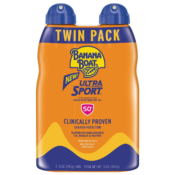 Amazon: Banana Boat SPF50 Sunscreen Ultra Sport Performance Twin Pack as...
