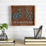 Walmart: Better Homes & Gardens Beautiful Ride Wood Hanging Wall Art $7.90...