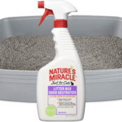 Amazon: Nature's Miracle Litter Box Odor Destroyer Spray as low as $2.92...