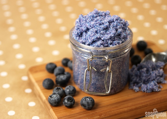 Blueberry jam sugar scrub