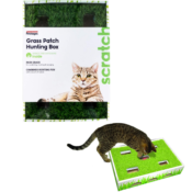 Amazon: Faux Grass Scratching Hunting Activity Box for Cats as low as $5.39...