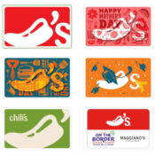 Chili's: FREE $10 Bonus Gift Card with $50 Chili's Gift Card Purchase
