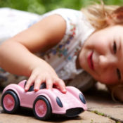 Amazon: Green Toys Race Car, Pink $4.19 (Reg. $8.40) - FAB Ratings!