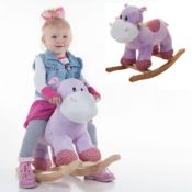 Amazon: Happy Trails Henrietta The Rocking Hippo Ride On $26.15 (Reg. $79.90)...