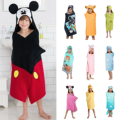 Kohl's: Kid’s Hooded Bath Wraps - Disney, Star Wars, LOL & More as...