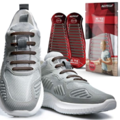 Amazon: Waterproof Stretch Silicone No Tie Shoelaces $4.49 After Code (Reg...