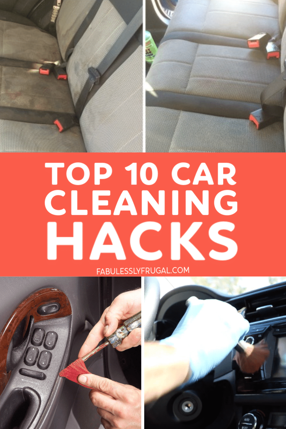 Car cleaning hacks