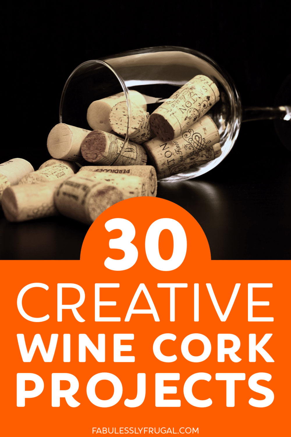 Creative wine cork projects