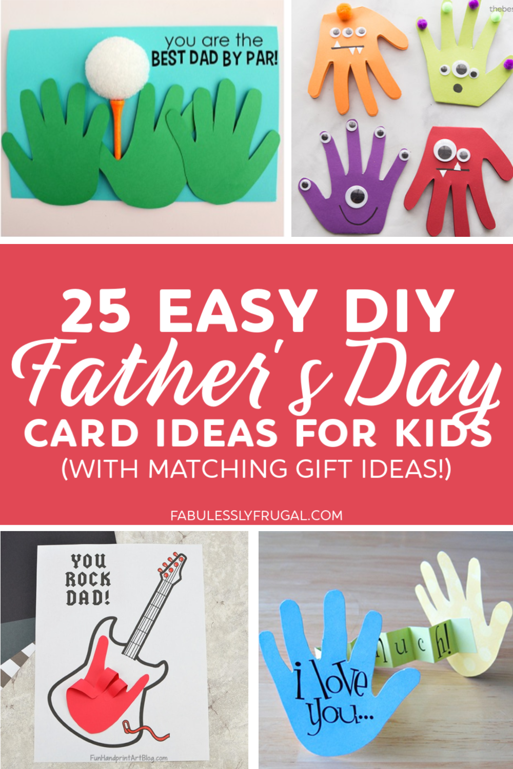 Easy homemade Father's Day card ideas