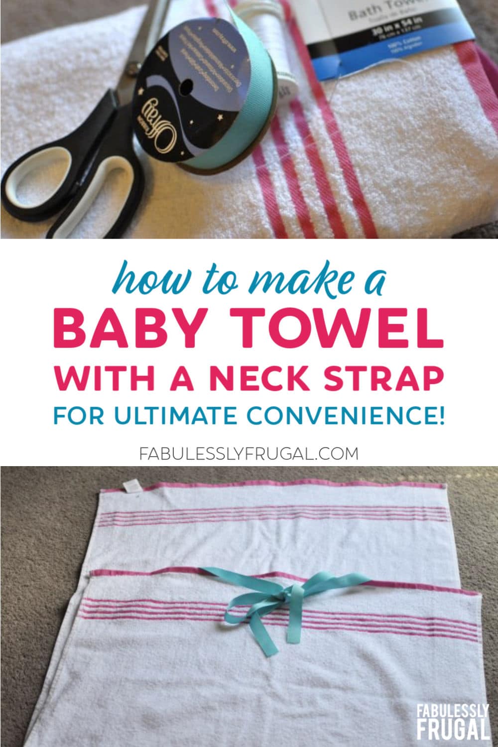 How to make a baby towel