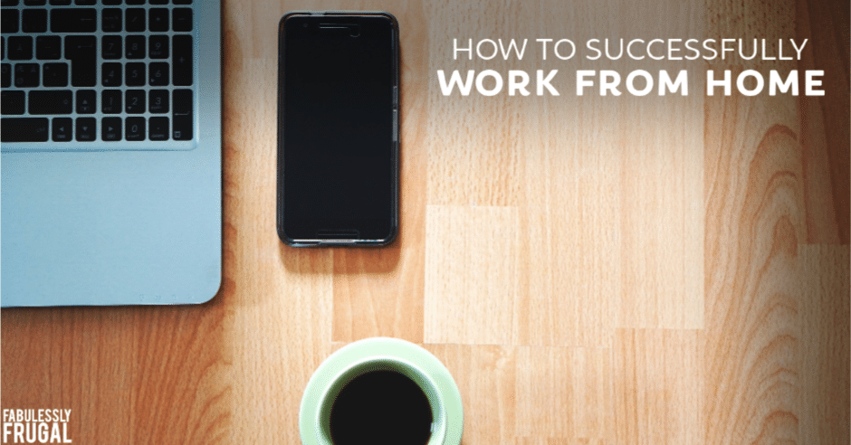 How to successfully work from home