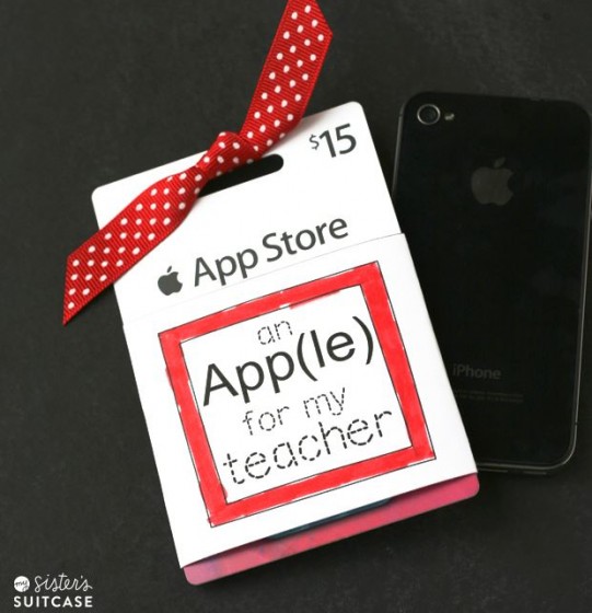 itunes gift card teacher printable from my sister's suitcase